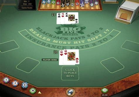 Big Five Gold Blackjack Review .
